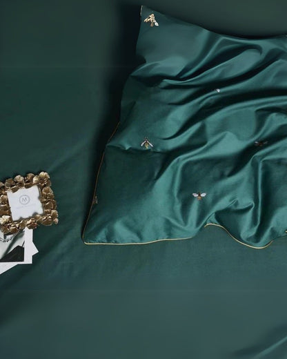 Beddengoed Set - SleepEase - 100% Katoen - Apiculture Design