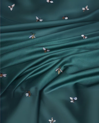 Beddengoed Set - SleepEase - 100% Katoen - Apiculture Design