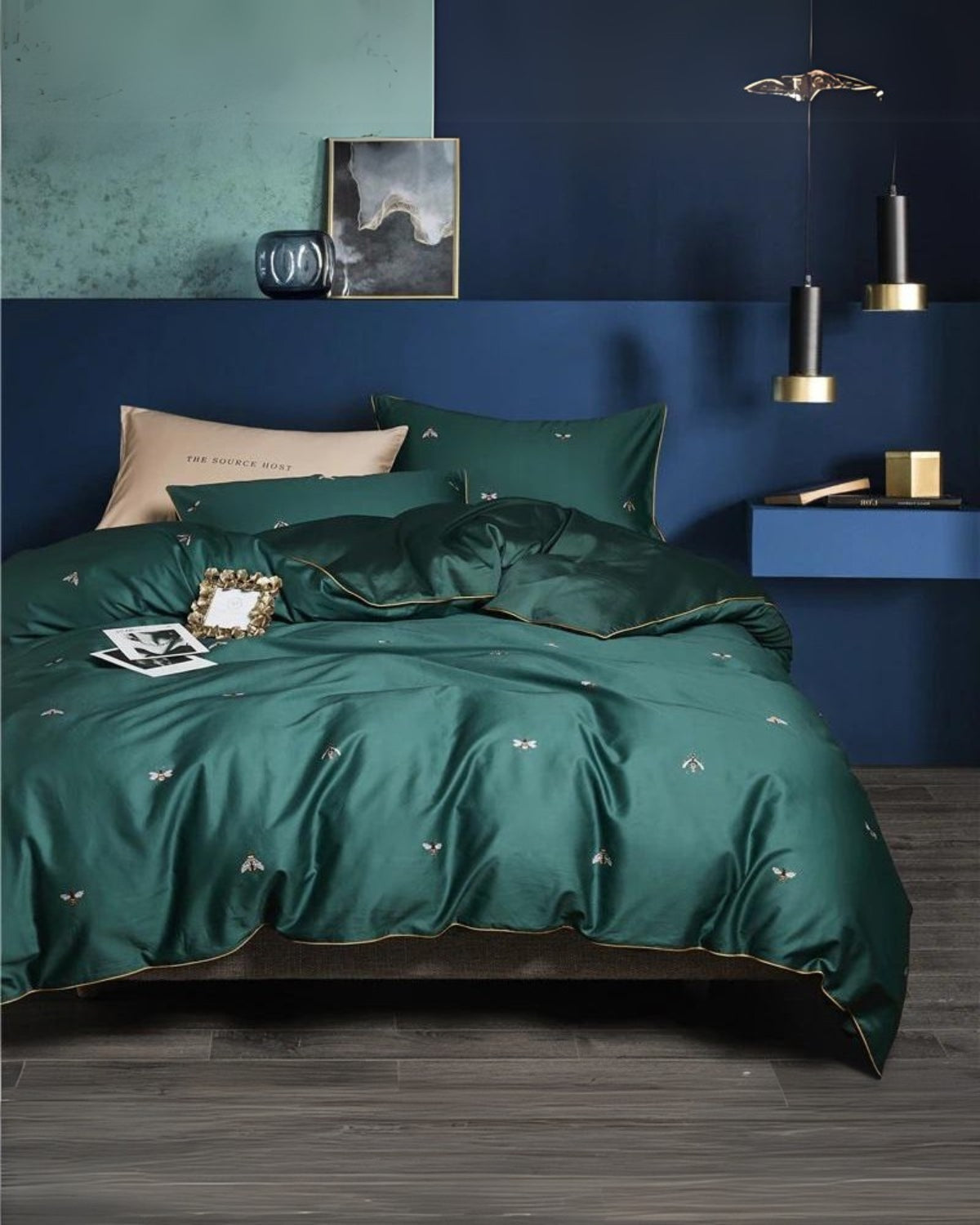 Beddengoed Set - SleepEase - 100% Katoen - Apiculture Design