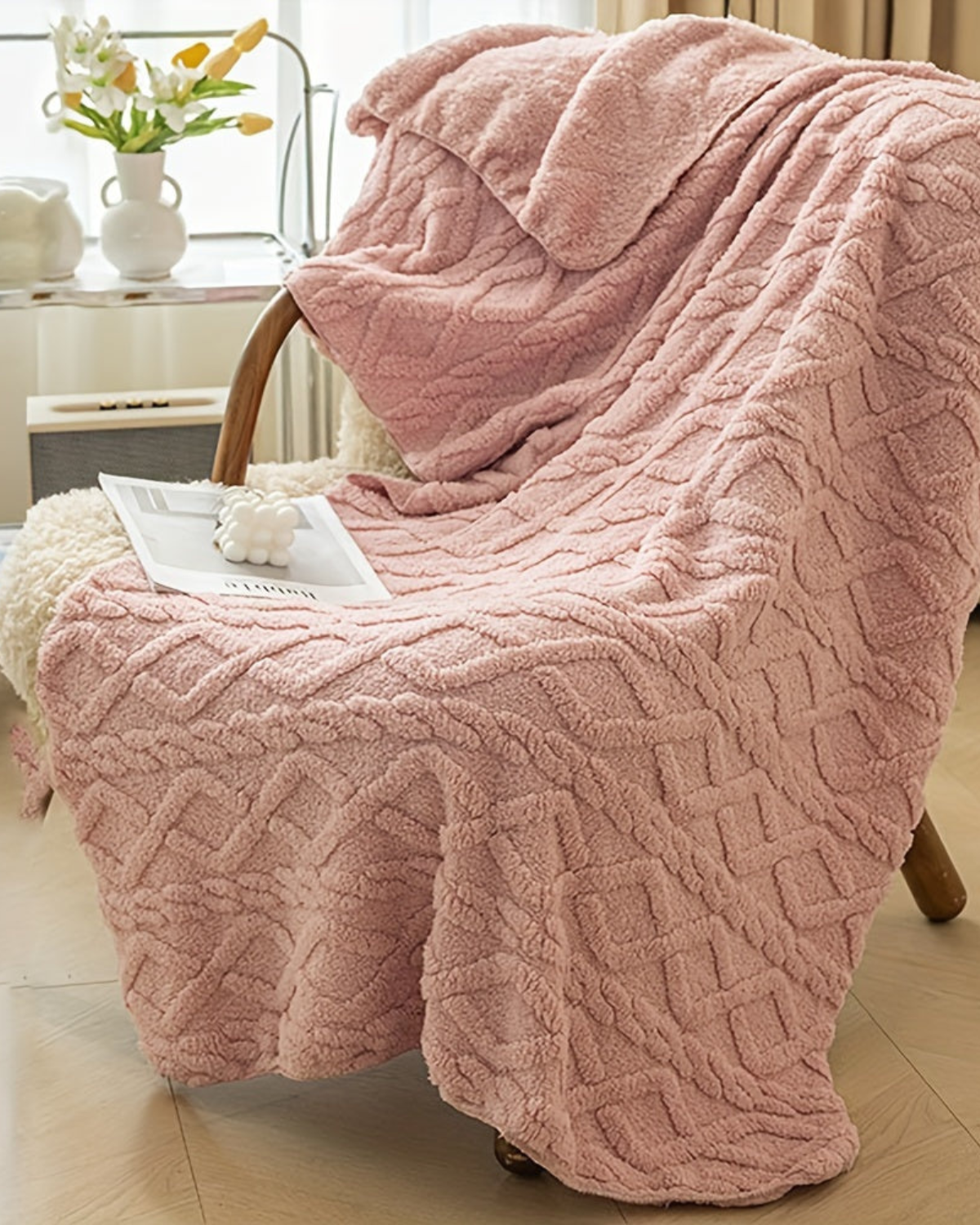 Plaid Deken - EleganceTouch - Zacht Comfort - Omkeerbaar Design