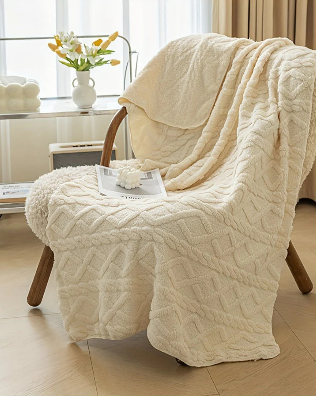 Plaid Deken - EleganceTouch - Zacht Comfort - Omkeerbaar Design