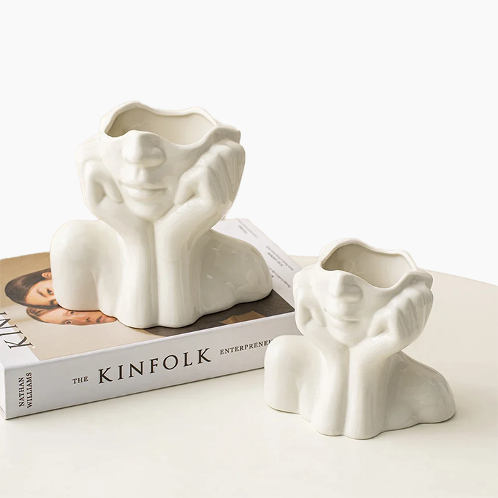 Decoratieve Vaas - Artisva - Sculpturaal Design - Creatief Ornament