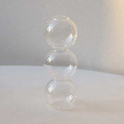 Glazen Vaas - BubbleGlass - Decoratief Design - Elegante Woondecoratie