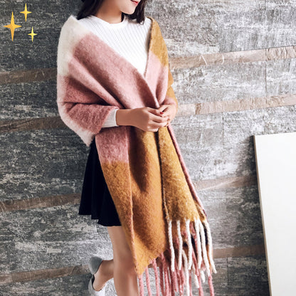 Cashmere Sjaal - LuxeWrap - Zachte Textuur - Elegante Accessoire