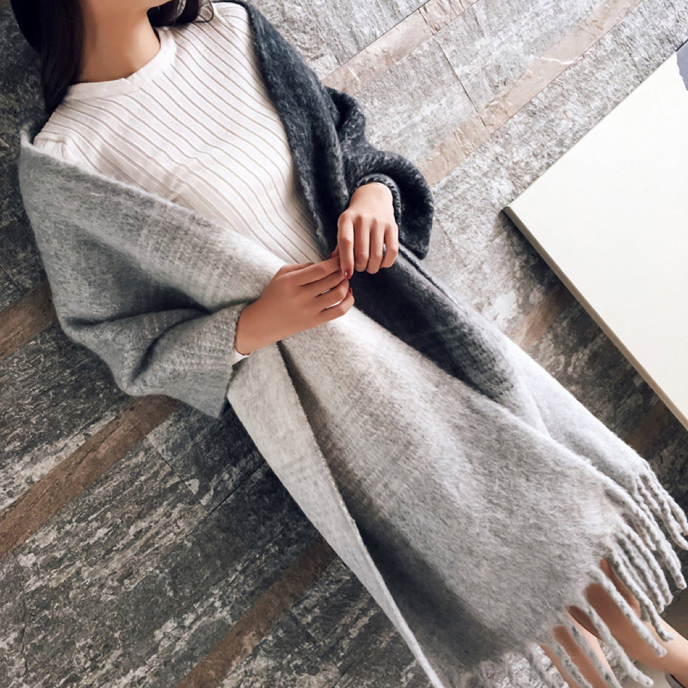 Cashmere Sjaal - LuxeWrap - Zachte Textuur - Elegante Accessoire