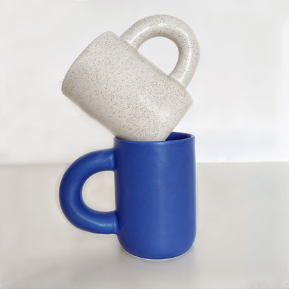 Keramische Mok - PureCup - Geometrisch Ontwerp - Elegante Woondecoratie