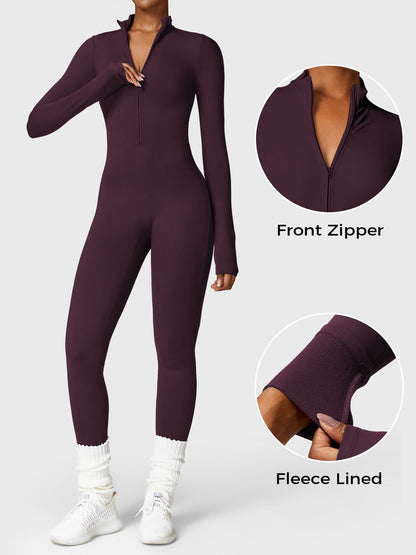 Fleece Jumpsuit - GymFit - Cozy Comfort - Stijlvol Design